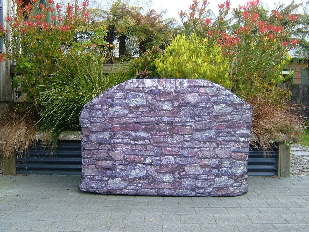 BBQ Cover 3-4 Burner Hooded - 1480Lx600Wx1000Hmm