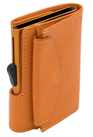 Single Credit Card Coin Wallet/Cardholder with RFID protection