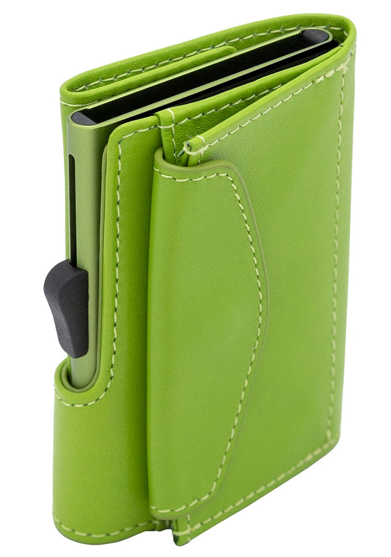 Single Credit Card Coin Wallet/Cardholder with RFID protection