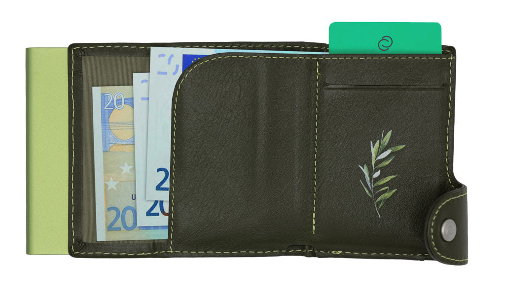 Single Credit Card Wallet/Cardholder with RFID protection
