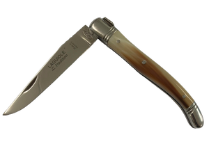 Laguiole Tradition Pocket Knife - Blonde Cow Horn