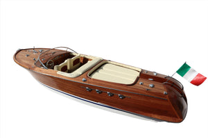 Riva Aquarama with painted White Hull