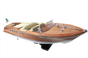 Riva Aquarama with painted White Hull