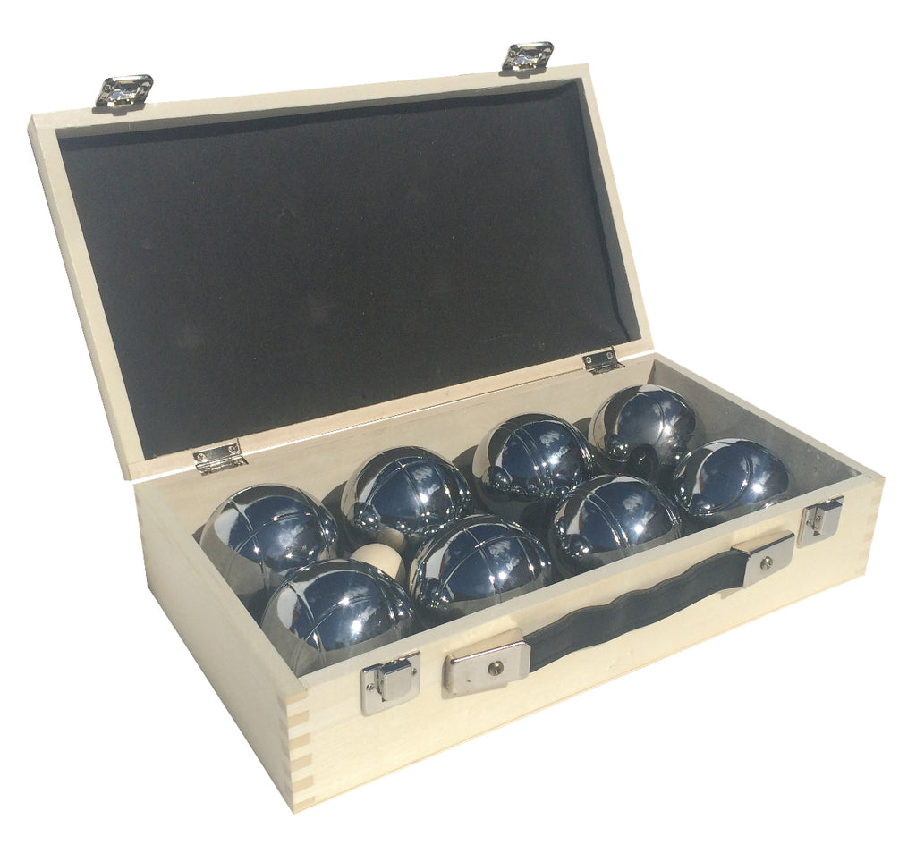 Boules In Your Court in Wooden Box