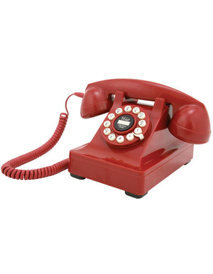 Retro Telephone - Red